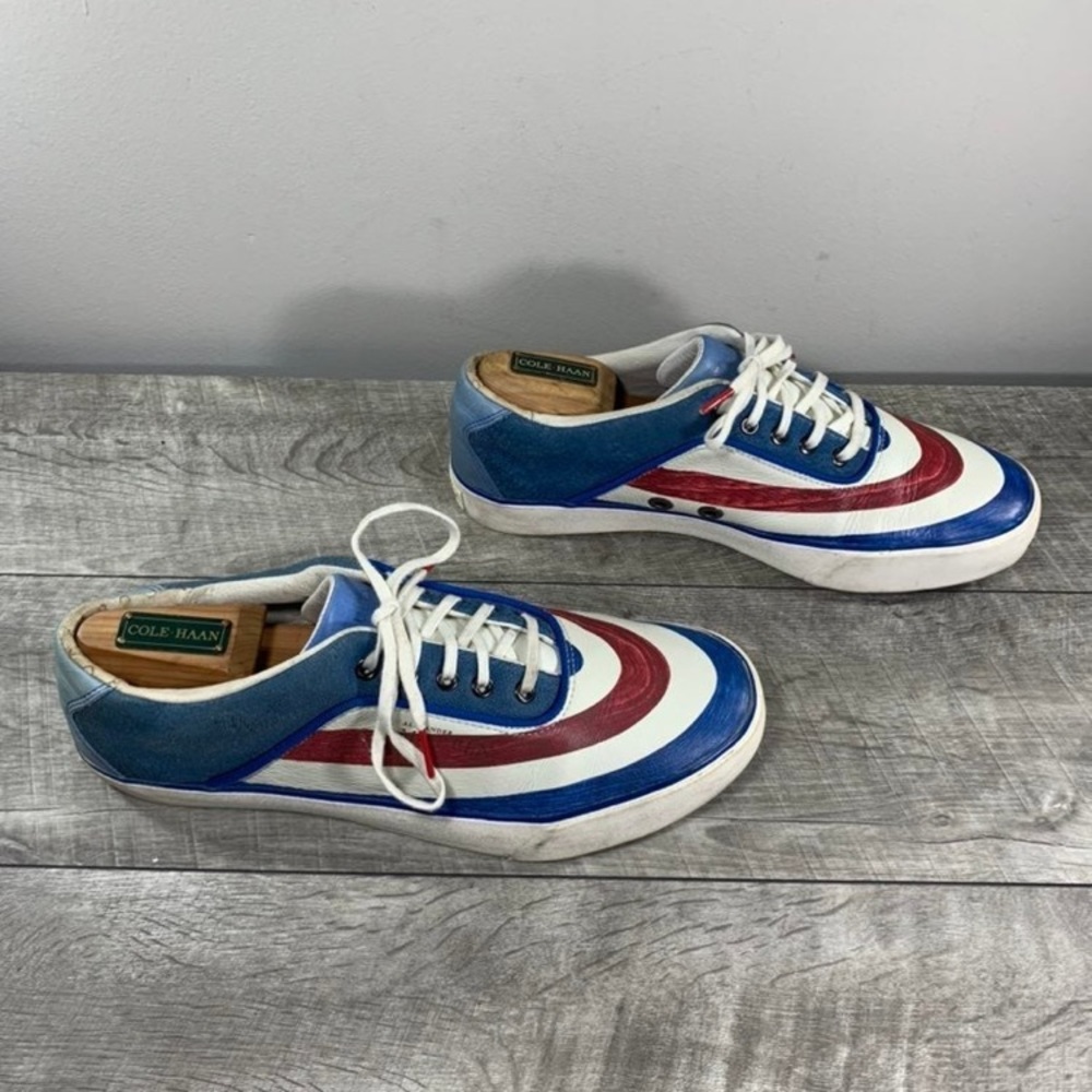 Puma Alexander McQueen Men's Deck Low II Leather Sneakers Shoes Trainers Size 9